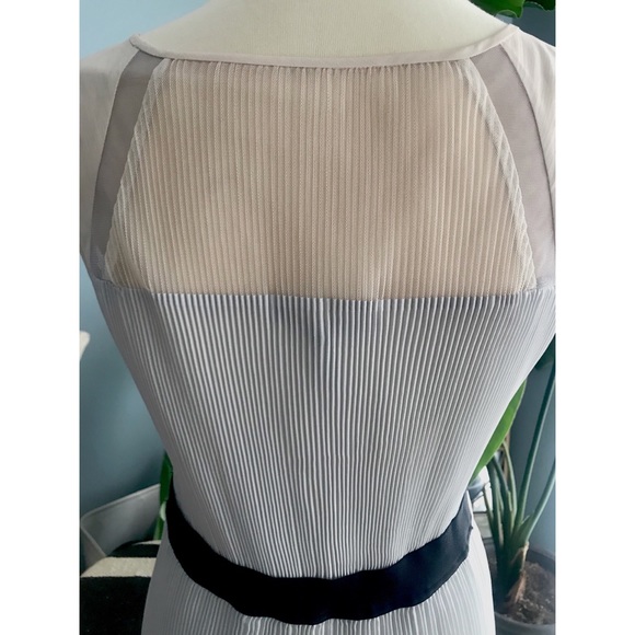 - BCBG Alicia pleated color block highlow dress - Picture 6 of 9